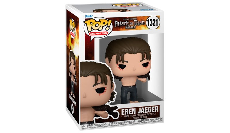 Funko Pop! Animation: Attack On Titan - Eren Jeager (1321) FIGU