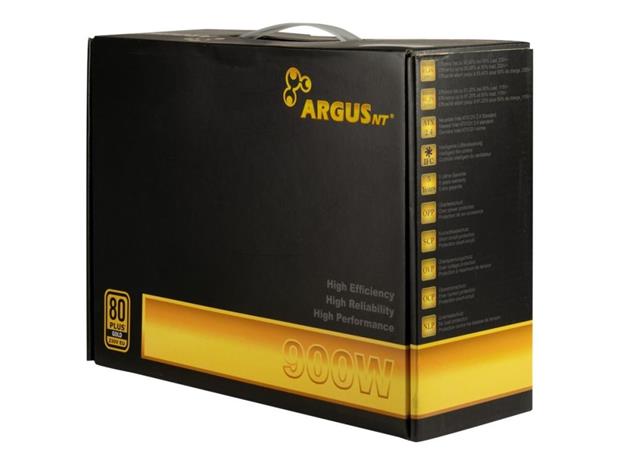 Inter-Tech GPS-900 900W -virtalähde, 80 Plus Gold – kuva 6/6