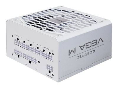 CHIEFTEC Vega M White 1000W -virtalähde, 80 Plus Gold