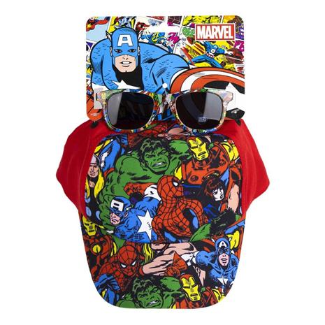 Marvel Avengers Lippalakki & Aurinkolasit, Punainen