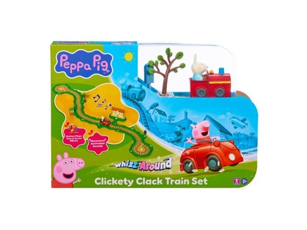 Peppa Pig PEPPA WHIZZ AROUND CLICKETY CLACK TRAIN – kuva 7/8