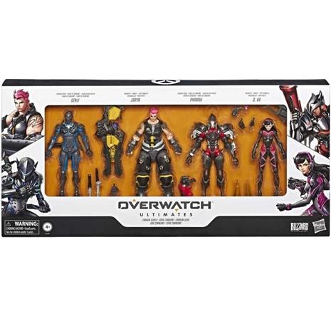 Overwatch Ultimates - Carbon Fiber 4-pack FIGU