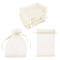 Organza pussit 100 kpl Creme – kuva 2