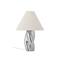 Bloomingville - Silva Table Lamp - Silver - Stoneware – kuva 4