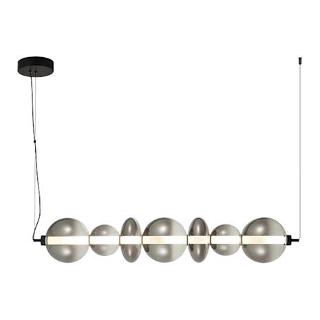 LED-kattokruunu johdossa DAPHNE LED/40W/230V harmaa