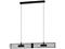 EGLO REDCLIFFE LANGBORD 4XE27 SORT GITTER – kuva 5
