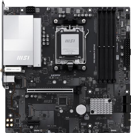 MSI PRO B840M-P WIFI6E mATX-emolevy