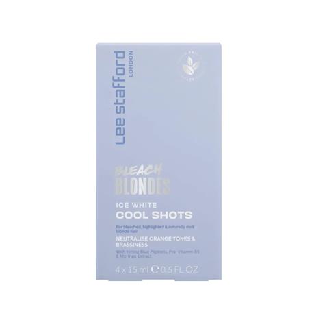 Lee Stafford - Bleach Blondes Ice White Cool Shots 4 x 15 ml