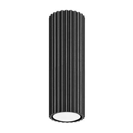 Carbon kattovalaisin, musta, korkeus 20 cm, alumiinia