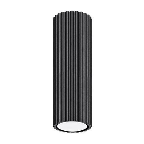 Carbon kattovalaisin, musta, korkeus 20 cm, alumiinia