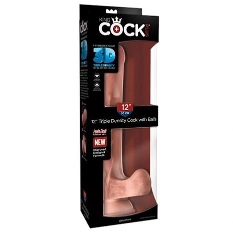 Pipedream King Cock+ Triple Density Cock 12