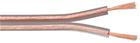 Pro Speaker cable transparent CCA