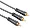 Hama 1 Phono to 2 Phono Subwoofer Cable 7.5m – kuva 3