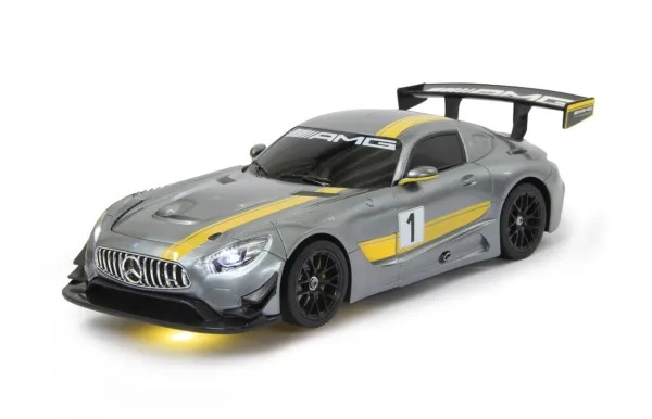 Jamara Mercedes AMG GT3 1:14 transformable 2.4GHz Harmaa