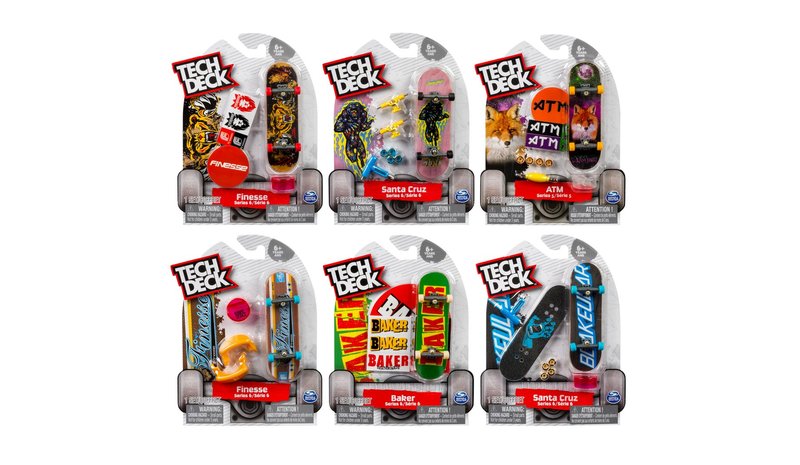 Tech Deck: Finger Skate Pack - Random Design GADGET – kuva 1/2
