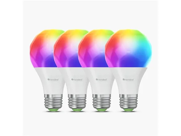 Nanoleaf Essential RGB LED älylamppu 9 W E27 (4 kpl) – kuva 3/7