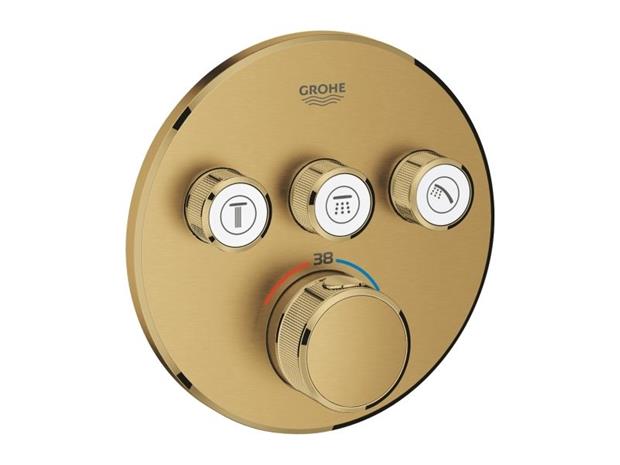 Grohe grt smartcontrol thm trimset round 3sc