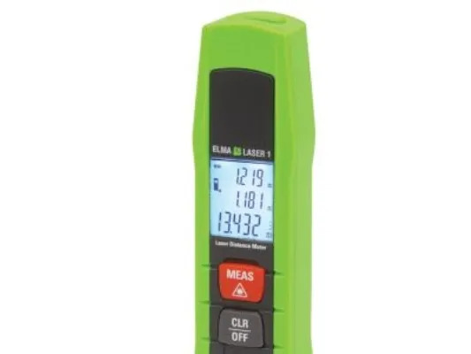 Elma Laser 1 mini Etäisyysmittari minilaseretäisyysmittari, Bluetooth