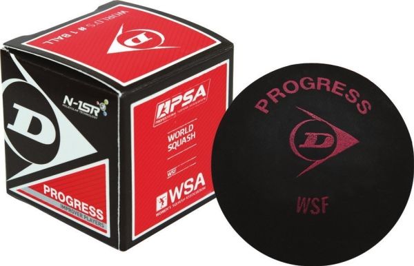 Dunlop PROGRESS Squash Ball 1-pack – kuva 6/8