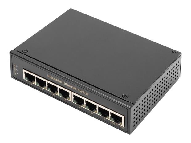 Digitus DN-651108 Industrial 8-Port Gigabit Switch DIN Rail