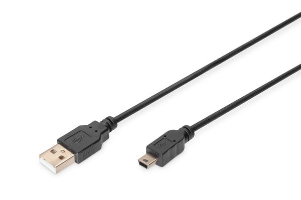 DIGITUS ASSMANN Basic - USB cable - mini-USB Type B to USB - 1.8 m