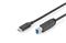 DIGITUS ASSMANN - USB-C cable - 24 pin USB-C to USB Type B - 1 m – kuva 4