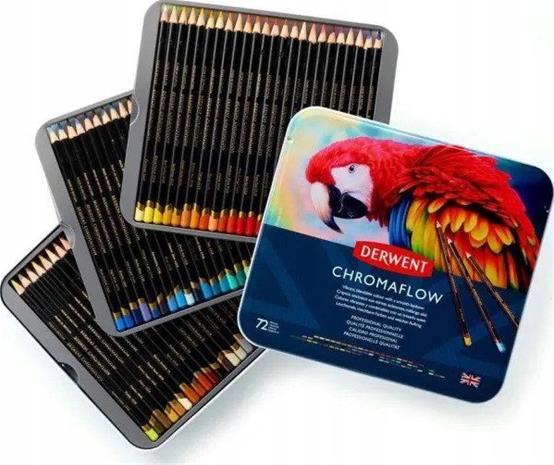 Derwent - Chromaflow pencil 72 ass