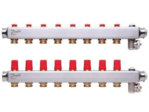Danfoss floor heating manifold 8+8 SSM