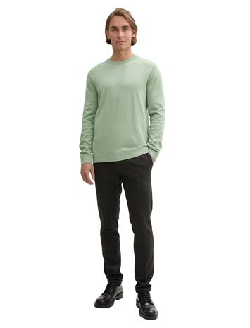 Tom Tailor Basic Crewneck Knit Tops Knitwear Round Necks Beige Tom Tailor