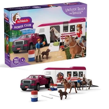 Schleich - Lakeside Auto ja perävaunu