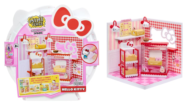 MGA's Miniverse Make It Mini Spaces Hello Kitty Leikkisetti