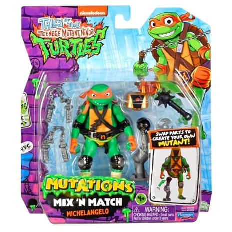 Turtles - Tales Of Mutations Basic Figures - Michelangelo