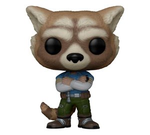 Funko Pop! Marvel: Guardians Of The Galaxy - Rocket, Exclusive FIGU