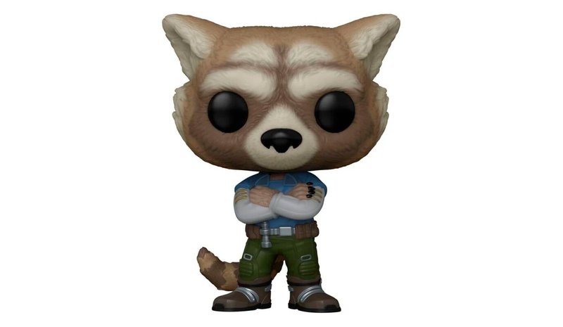 Funko Pop! Marvel: Guardians Of The Galaxy - Rocket, Exclusive FIGU