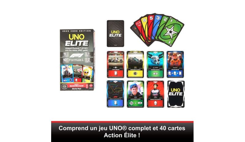 UNO: Formula 1 - Elite F1 Starter-set LAUTA – kuva 1/3