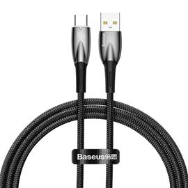 Baseus USB cable for USB-C Glimmer Series 100W 1m (Black)