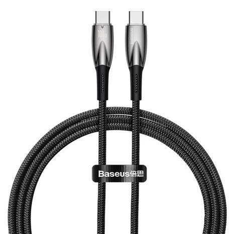 Baseus USB-C cable for USB-C Glimmer Series 100W 1m