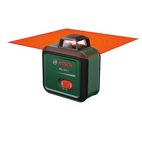 Bosch PLL 360-1 Basic (0603663L01) 2xAA punainen, linjalaser