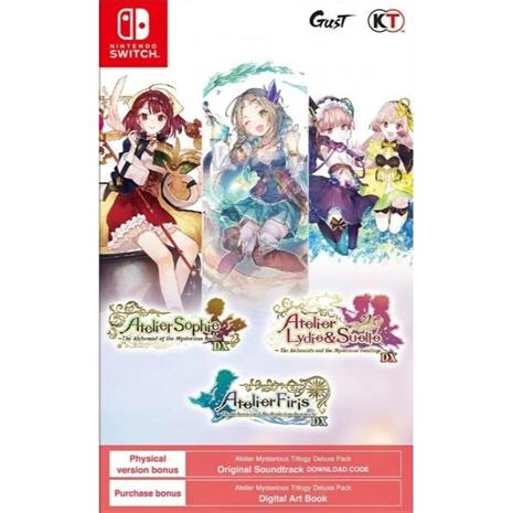 Atelier Mysterious Trilogy Deluxe Pack, Nintendo Switch -peli