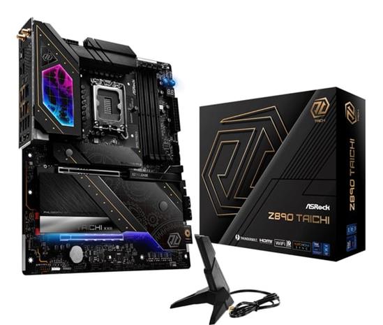 ASRock Z890 TAICHI Emolevy - Intel Z890 - Intel LGA1851 socket - DDR5 RAM - ATX