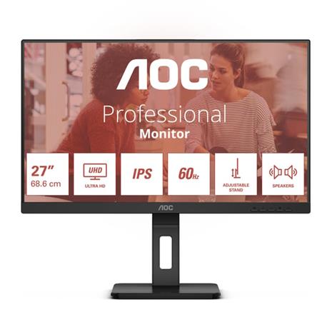 AOC U27E3UF (27"), näyttö