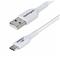 StarTech.com 2m (6.6ft) White USB-A to USB-C Charging Cable/Cord M/M - USB-C cable - USB to 24 pin USB-C - 2 m – kuva 2