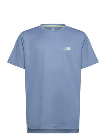 New Balance Nb Athletic Tee - Blue - 176