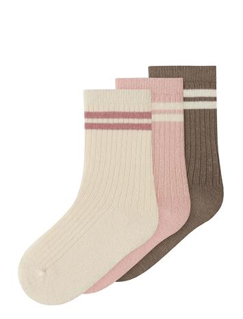 name it Nmfkimis 3P Sock - Multi/patterned - 31-33