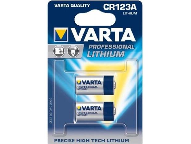 Varta – Professional Lithium CR123A 2 Pack (6205301402)