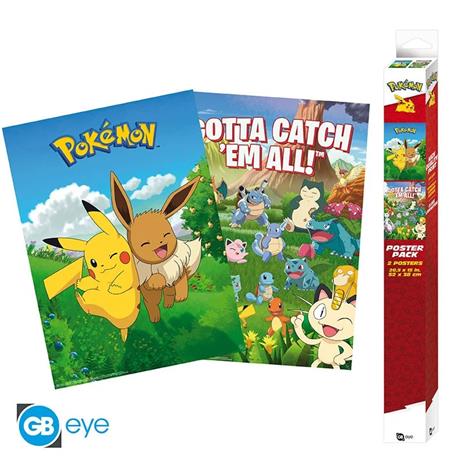 POKEMON - Set 2 Posters - Environments (52x38) – kuva 1/1