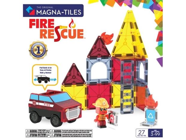 Magna-Tiles Fire Rescue 27 pcs