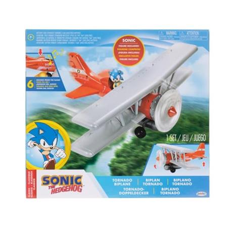 Sonic the Hedgehog Playset Tornado Biplane – kuva 4/8