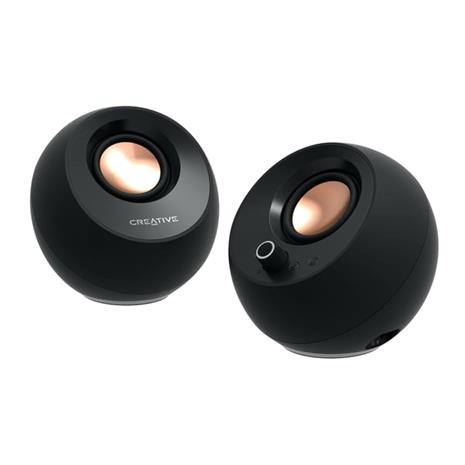 Creative Pebble Pro - Black - Bluetooth - 2.0 kanava - musta