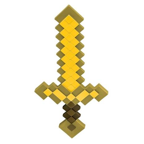 Minecraft: Golden Sword Plastic Replica GADGET